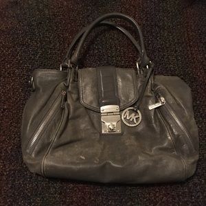 Michael Kors MK Leather Medium Tote